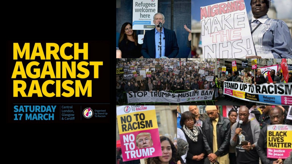 March against racism - 17th March 2018