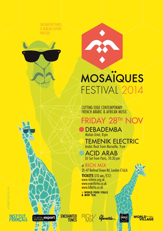 Mosaïques Festival, London 28.11.14