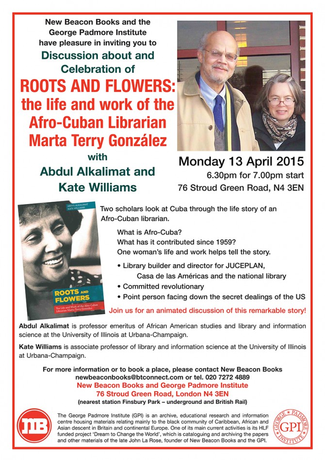 Roots & Flowers: The Work of Afro-Cuban Librarian Marta Terry Gonzalez